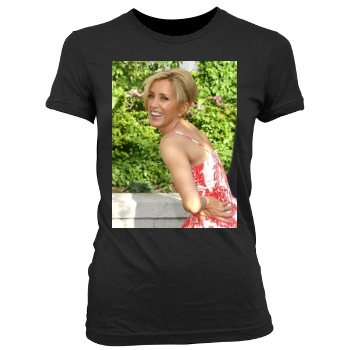 Felicity Huffman Women's Junior Cut Crewneck T-Shirt