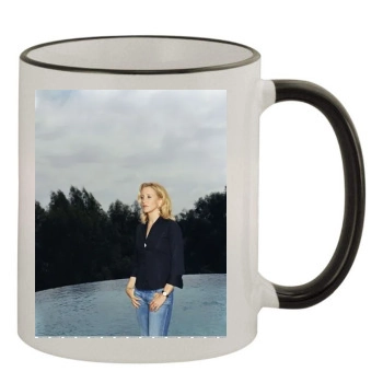 Felicity Huffman 11oz Colored Rim & Handle Mug