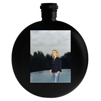 Felicity Huffman Round Flask