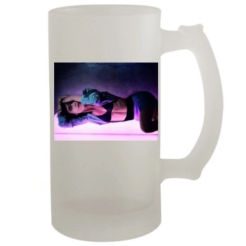 Shalom Harlow 16oz Frosted Beer Stein