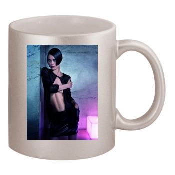 Shalom Harlow 11oz Metallic Silver Mug