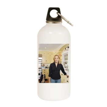 Felicity Huffman White Water Bottle With Carabiner