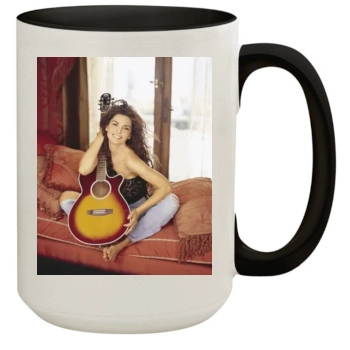 Shania Twain 15oz Colored Inner & Handle Mug