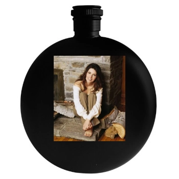 Shania Twain Round Flask