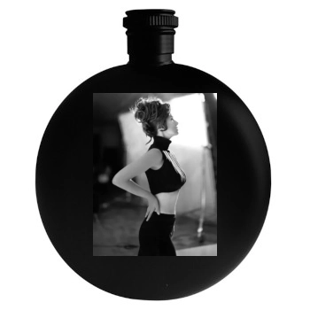 Shania Twain Round Flask