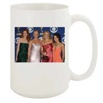 Felicity Huffman 15oz White Mug