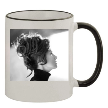 Shania Twain 11oz Colored Rim & Handle Mug