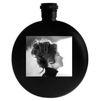 Shania Twain Round Flask