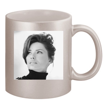 Shania Twain 11oz Metallic Silver Mug