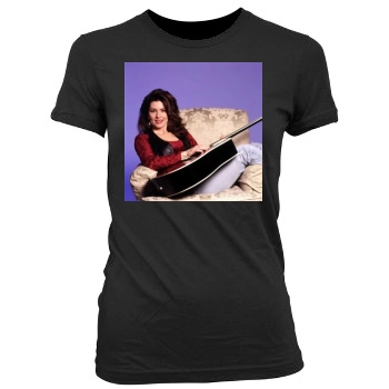 Shania Twain Women's Junior Cut Crewneck T-Shirt