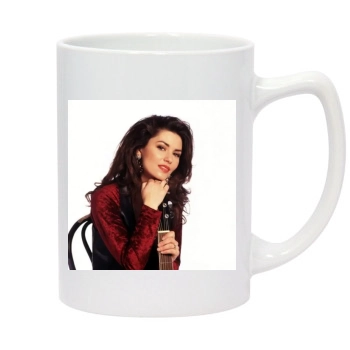 Shania Twain 14oz White Statesman Mug