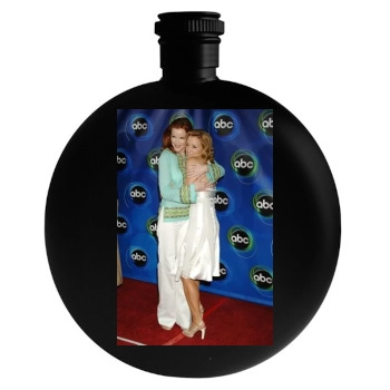 Felicity Huffman Round Flask