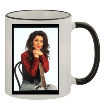 Shania Twain 11oz Colored Rim & Handle Mug