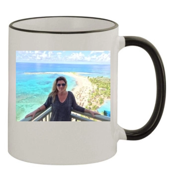 Shania Twain 11oz Colored Rim & Handle Mug