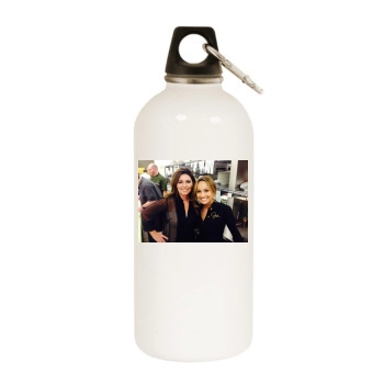 Shania Twain White Water Bottle With Carabiner