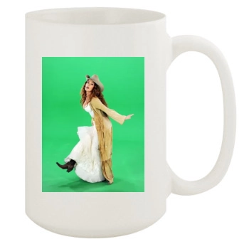 Shania Twain 15oz White Mug