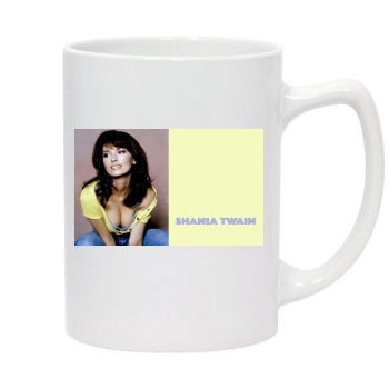 Shania Twain 14oz White Statesman Mug