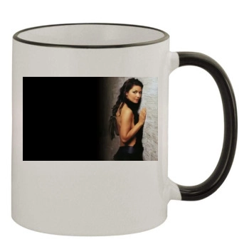 Shania Twain 11oz Colored Rim & Handle Mug