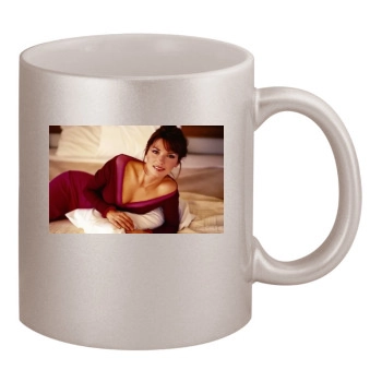 Shania Twain 11oz Metallic Silver Mug