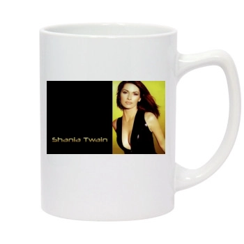 Shania Twain 14oz White Statesman Mug