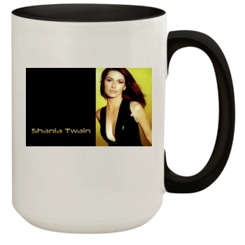 Shania Twain 15oz Colored Inner & Handle Mug