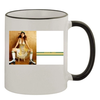 Shania Twain 11oz Colored Rim & Handle Mug