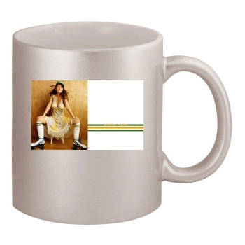 Shania Twain 11oz Metallic Silver Mug