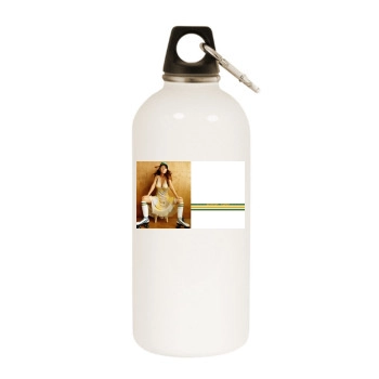 Shania Twain White Water Bottle With Carabiner