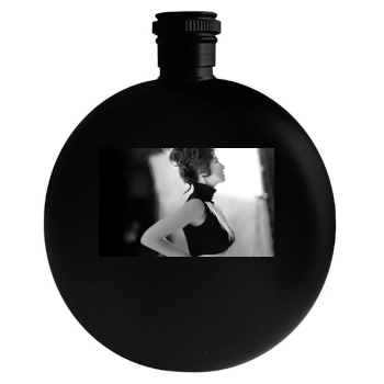 Shania Twain Round Flask