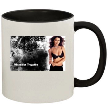 Shania Twain 11oz Colored Inner & Handle Mug