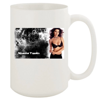 Shania Twain 15oz White Mug