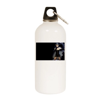 Shania Twain White Water Bottle With Carabiner