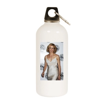 Felicity Huffman White Water Bottle With Carabiner