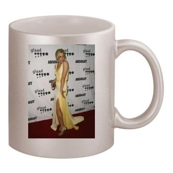 Felicity Huffman 11oz Metallic Silver Mug