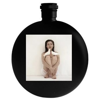 Shannen Doherty Round Flask