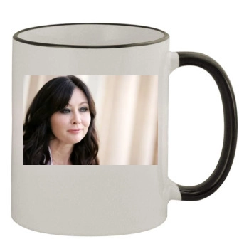 Shannen Doherty 11oz Colored Rim & Handle Mug