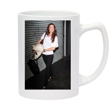 Shannon Elizabeth 14oz White Statesman Mug