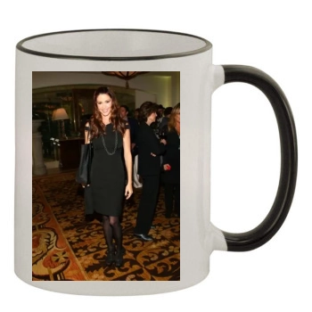 Shannon Elizabeth 11oz Colored Rim & Handle Mug