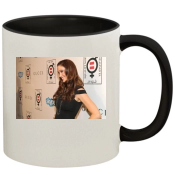 Shannon Elizabeth 11oz Colored Inner & Handle Mug