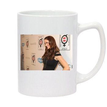 Shannon Elizabeth 14oz White Statesman Mug