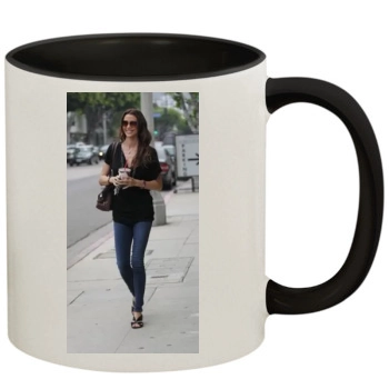 Shannon Elizabeth 11oz Colored Inner & Handle Mug