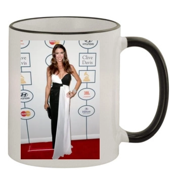 Shannon Elizabeth 11oz Colored Rim & Handle Mug