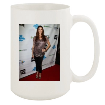 Shannon Elizabeth 15oz White Mug