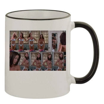 Shannon Elizabeth 11oz Colored Rim & Handle Mug