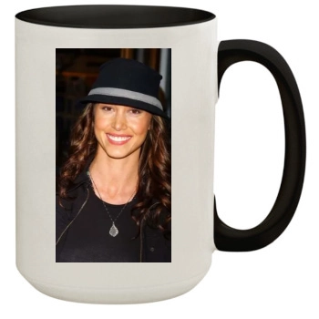 Shannon Elizabeth 15oz Colored Inner & Handle Mug