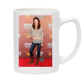 Shannon Elizabeth 14oz White Statesman Mug