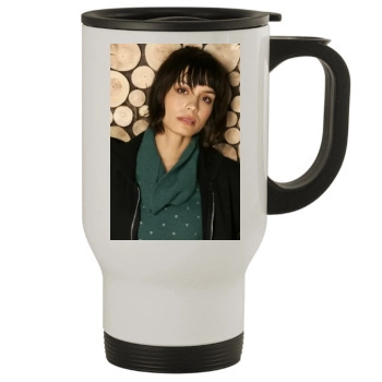 Shannyn Sossamon Stainless Steel Travel Mug