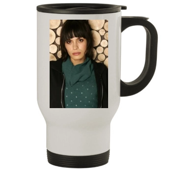 Shannyn Sossamon Stainless Steel Travel Mug