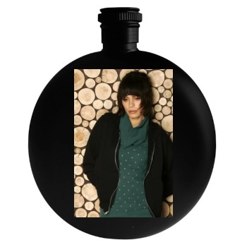 Shannyn Sossamon Round Flask