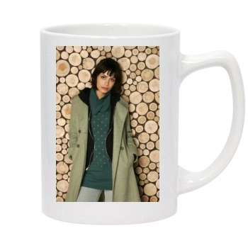 Shannyn Sossamon 14oz White Statesman Mug